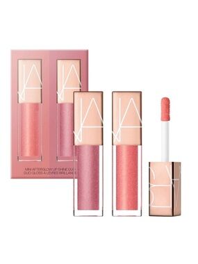 NARS Mini Afterglow Lip Shine Gloss Duo Orgasm and Unbroken